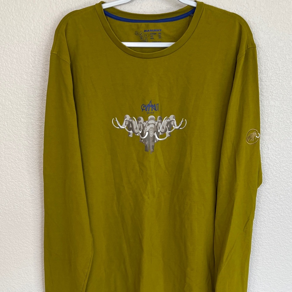 Mammut Mustard Long Sleeve Tee